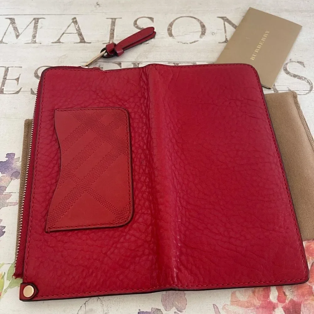 Burberry Leather canvas Wallet